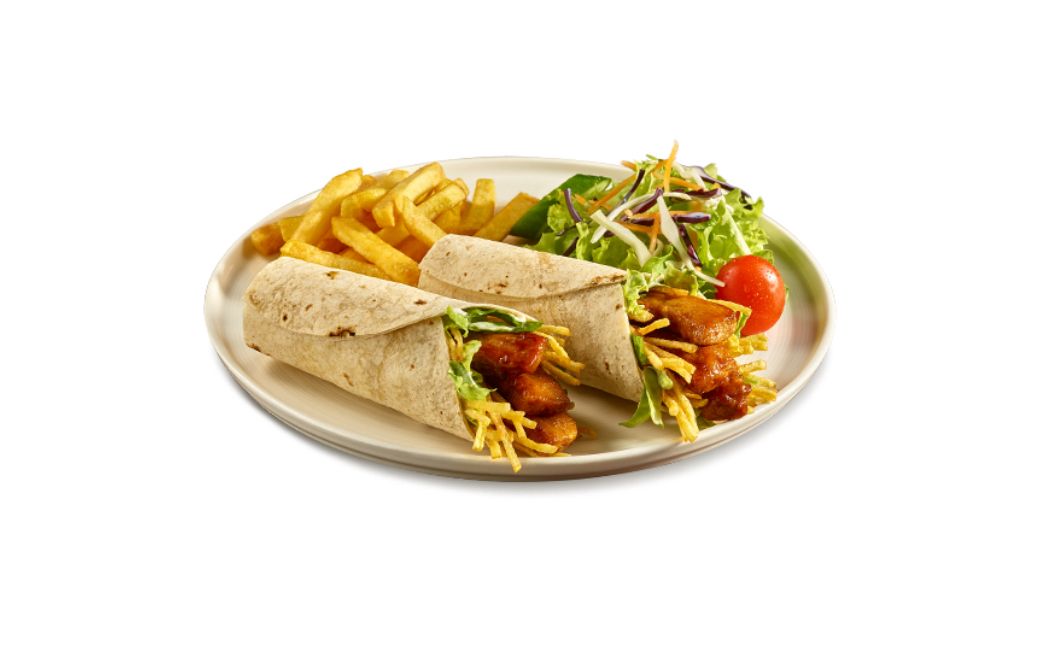 Soyalı Tavuklu Wrap